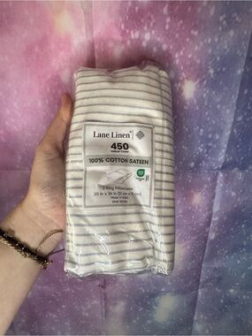 LANE LINEN 100% Cotton Pillowcases, King Size, 450 Thread Count Sateen